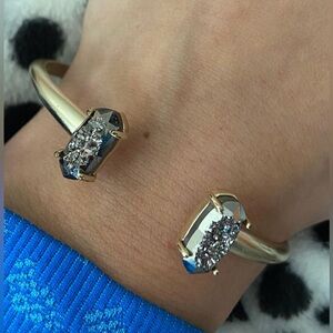 Kendra Scott Edie Gold Cuff Bracelet Bangle